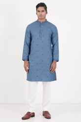 Men Premium Panjabi (Blue)